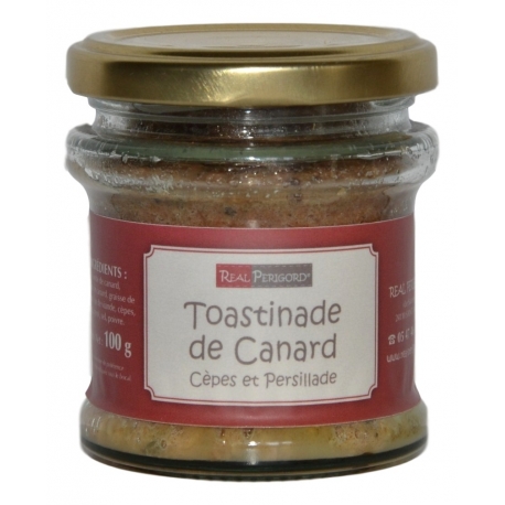 La Toastinade de canard aux cèpes en persillade