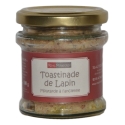 Rabbit « toastinade » with grain mustard