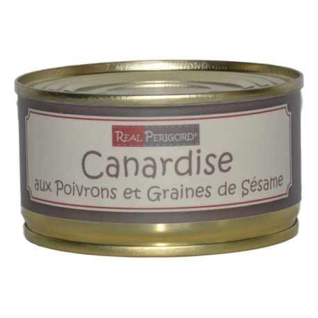 La Canardise aux poivrons et graines de sésame