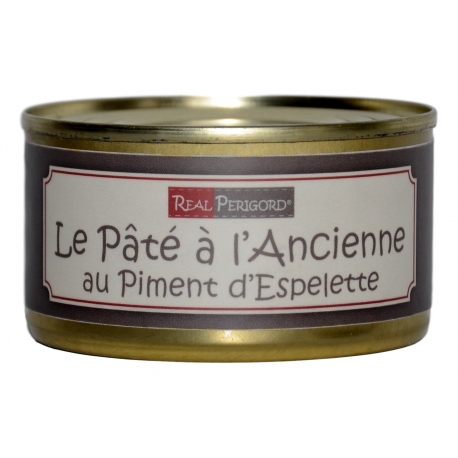 Paté «  à l’ancienne » con pimiento de Espelette