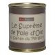 Supreme of goose liver with saffron of Perigord