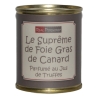 Le Suprême de foie de canard au jus de truffes