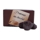 Dried plums covered with dark chocolate